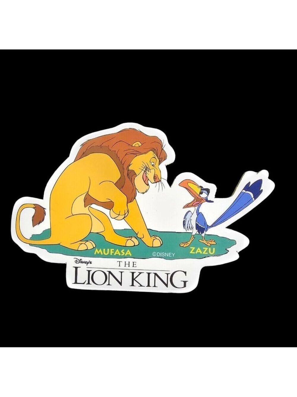 Walt Disney The Lion King Promo Badge Simba Mufasa Zazu BUNDLE Of 2 Pins - Picture 6 of 13